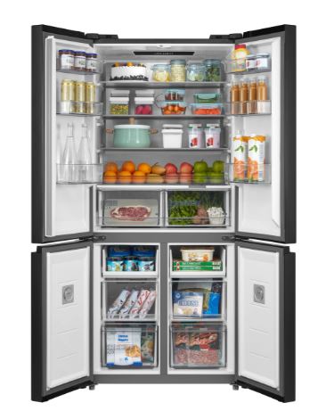 Midea 518L French Door Fridge MDRF698FIC45SG Dark Grey
