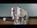 DeLonghi Dedica Style Manual Espresso Coffee Makers (EC685.M) Metal