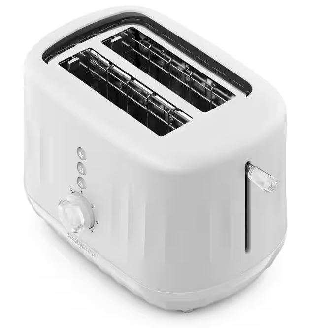 Kenwood Ripple Midnight Toaster (TCP06.00WH) Pure White