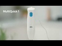 Braun MultiQuick 1 Hand Blender (MQ10.001M) White