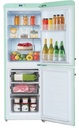EuropAce 170L Retro 2 Door Bottom Mount Fridge | No-Frost, Fast Freeze, Fast Cooling, Eco Mode (ER7178AGN)