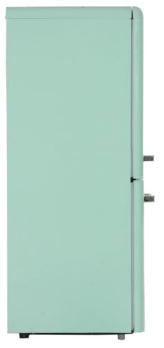 EuropAce 170L Retro 2 Door Bottom Mount Fridge | No-Frost, Fast Freeze, Fast Cooling, Eco Mode (ER7178AGN)