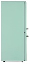 EuropAce 170L Retro 2 Door Bottom Mount Fridge | No-Frost, Fast Freeze, Fast Cooling, Eco Mode (ER7178AGN)