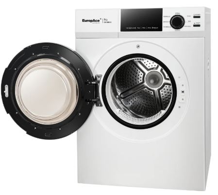 EuropAce 8KG Vented Dryer | Allergy Care Programs (EDY5801B)