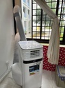 EuropAce [2025 Upgraded Model] 30,000 BTU Dual Hose Portable Air Con | The Most Powerful Portable AC in Singapore, 755sqft Large Area Coverage, Commercial Grade Cooling Power (EPAC30Z)