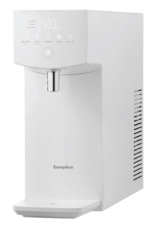 EuropAce Tankless Hot & Cold Water Purifier | Leak Proof Technology | Energy Saving | Made in Korea | Quality Water | Instant Refrigerator-Cold or 90++°C Hot Water (EWP9120DWH) 