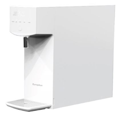 EuropAce Tankless Hot & Cold Water Purifier | Leak Proof Technology | Energy Saving | Made in Korea | Quality Water | Instant Refrigerator-Cold or 90++°C Hot Water (EWP9120DWH) 