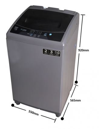 Midea 8Kg Top Load Washer  MT860S Dark Grey