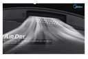 Midea 8Kg Top Load Washer  MT860S Dark Grey