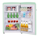EuropAce 108L Retro 1 Door Fridge (ER5118EGN) Pastel Green