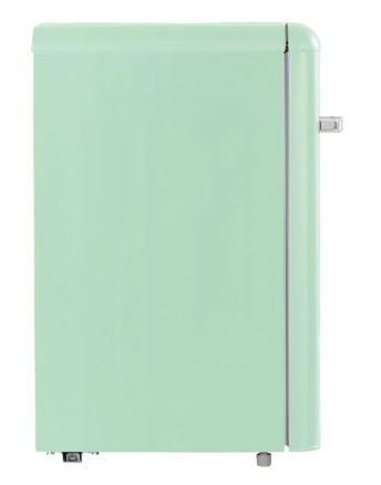 EuropAce 108L Retro 1 Door Fridge (ER5118EGN) Pastel Green