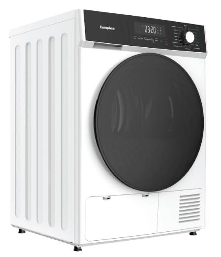 EuropAce 9Kg Heat Pump Dryer (EDY8900EWH) White