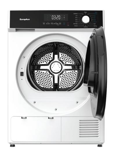 EuropAce 9Kg Heat Pump Dryer (EDY8900EWH) White
