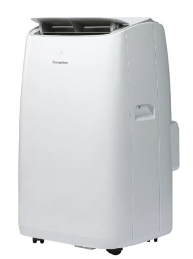 EuropAce [2025 Model] 13,000 BTU Dual Hose Portable Air Conditioner | 290sqft,Compact Series (EPAC13T3E)