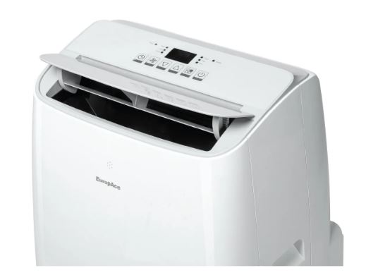 EuropAce [2025 Model] 13,000 BTU Dual Hose Portable Air Conditioner | 290sqft,Compact Series (EPAC13T3E)