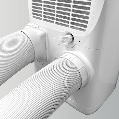 EuropAce [2025 Model] 13,000 BTU Dual Hose Portable Air Conditioner | 290sqft,Compact Series (EPAC13T3E)