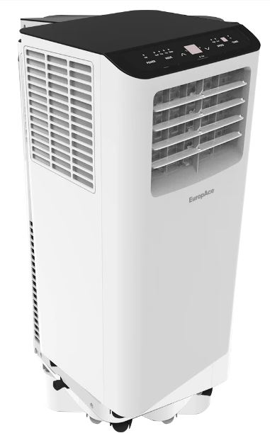 EuropAce [2025 Model] 250 Sqft Compact Portable Aircon | 40% Energy Saving, Compact Size, 5y Compressor Warranty (EGAC10A6)