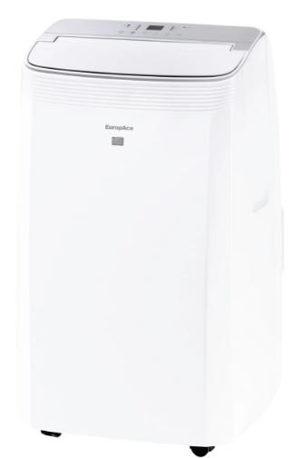 EuropAce [2025 Model] 14,000 BTU Compact Series Green Portable Aircon | 320 sqft, Compact Size (EGAC14E3)