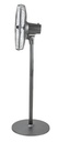 EuropAce 18” DC Stand Fan with Remote | Energy Efficient, Low Noise & Powerful Airflow | Ideal for Large Rooms & Open Spaces | (ESF5185EDCR) Metallic Grey