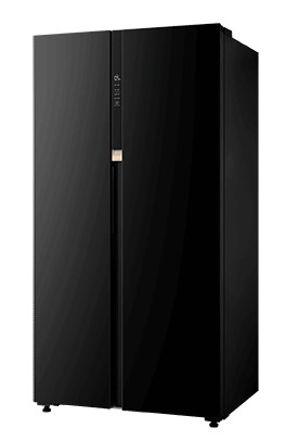 Toshiba 623L Side-by-side Fridge GR-RS780WI-PGX(22) Black Glass