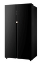 Toshiba 623L Side-by-side Fridge GR-RS780WI-PGX(22) Black Glass
