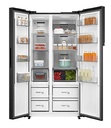 Toshiba 623L Side-by-side Fridge GR-RS780WI-PGX(22) Black Glass