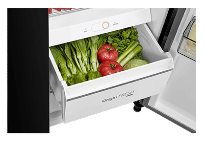 Toshiba 623L Side-by-side Fridge GR-RS780WI-PGX(22) Black Glass