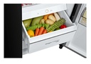 Toshiba 623L Side-by-side Fridge GR-RS780WI-PGX(22) Black Glass