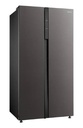 Midea 548L Side-by-side Fridge MDRS710FIE28SG Jazz Black
