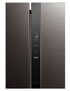 Midea 548L Side-by-side Fridge MDRS710FIE28SG Jazz Black