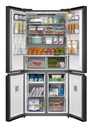 Midea 518L French Door Fridge MDRF698FIC45G Dark Grey