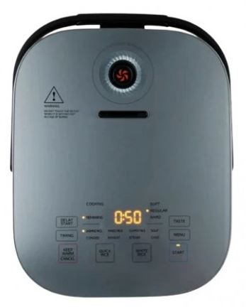 Midea 1.8L Rice Cooker MRI80T2BDG Grey