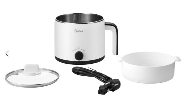 Midea 1.2L Multi Cooker MEC-1012W White
