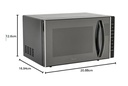 Midea 23L Microwave Oven AM823ABV Glass Mirror