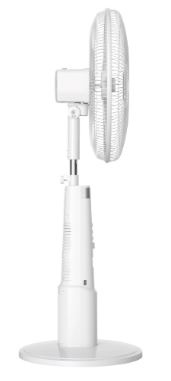 Midea Dc Motor 18 Inch Rechargeable Fan MFS180ROAPWH White
