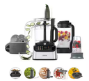 Kenwood MultiPro OneTouch Food Processor and Blender (FDM73.850SS) Black and Brushed Stainless Steel