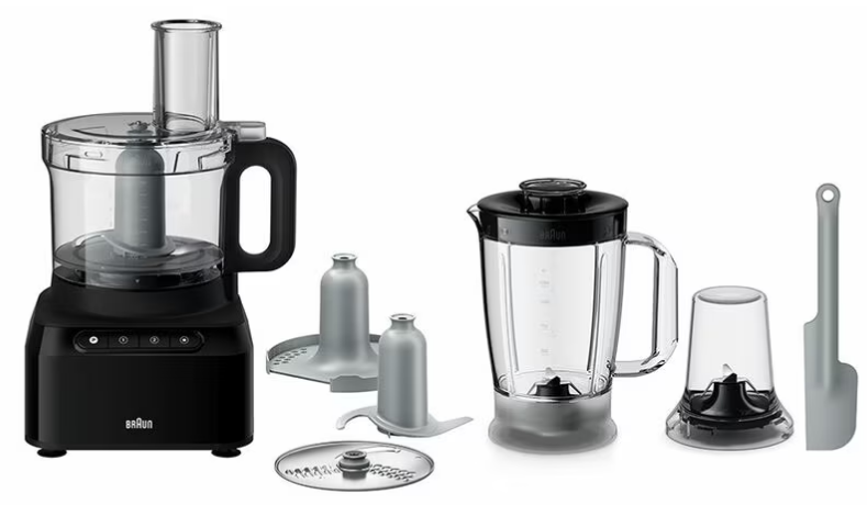 Braun PureEase Food Processor (FP 3132) Black
