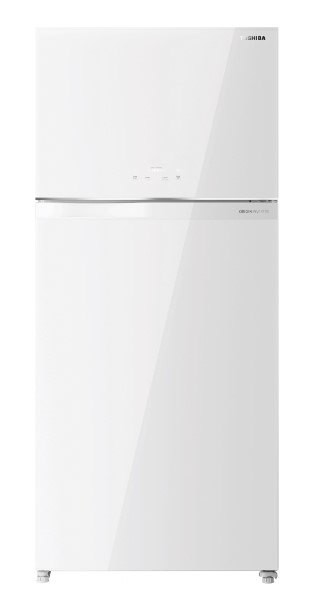 Toshiba 597L 2 Door Fridge GR-RT835WE-PGX(B5) White with Free 18" Toshiba Stand Fan. FLSA10 (worth $ 89)