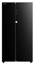 Toshiba 623L Side-by-side Fridge GR-RS780WI-PGX(22) Black Glass
