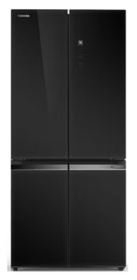 Toshiba 515L Multi-Door Fridge GR-RF665WIA-PGX(22) Black Glass
