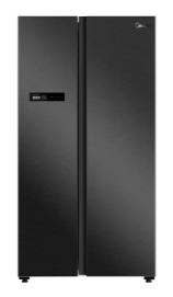 Midea 602L Side-by-side Fridge MDRS791MYC45SG Dark Grey