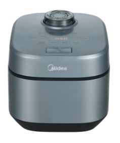 Midea 1.0L Rice Cooker MRD100T1BDG Silver