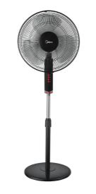 Midea 16 Inches Stand Fan MS-608B Black
