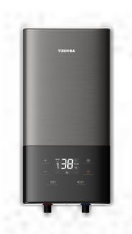 Toshiba Instant Electric Water Heater TWH-33EXNSG(T) Brown