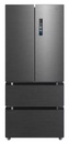 Midea 516L French Door Fridge MDRF697FIC45SG Dark Grey with Free 18" Chargeable Fan, MFS180ROAPWH (worth $159) 