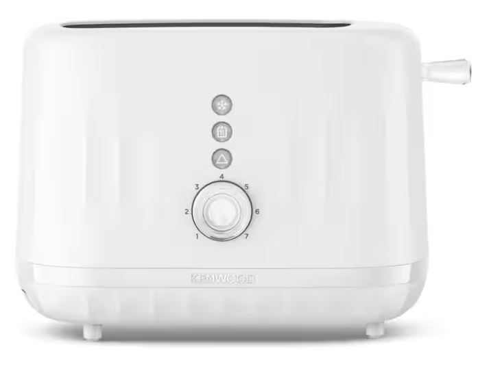 Kenwood Ripple Midnight Toaster (TCP06.00WH) Pure White