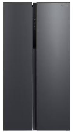 Toshiba 601L Side-by-side Fridge GR-RS780WI-PMX(06) Morandi Grey with Free 18" Toshiba Stand Fan. FLSA10 (worth $ 89)