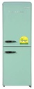 EuropAce 170L Retro 2 Door Bottom Mount Fridge | No-Frost, Fast Freeze, Fast Cooling, Eco Mode (ER7178AGN)