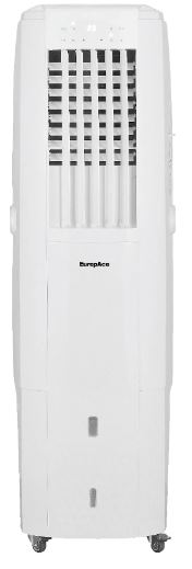 EuropAce 4-IN-1 Hoseless Spot Cooler with Air Con Compressor | Hybrid Cooling Technology, 60% Energy Savings, 3 to 7x More Power (18K BTU of Cooling Power)(EHAC18DH2WH)