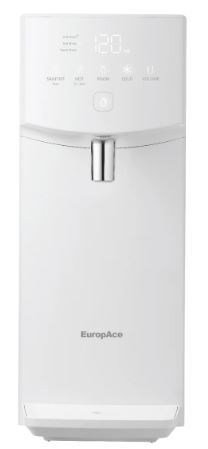 EuropAce Tankless Hot & Cold Water Purifier | Leak Proof Technology | Energy Saving | Made in Korea | Quality Water | Instant Refrigerator-Cold or 90++°C Hot Water (EWP9120DWH) 